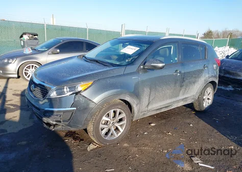 2015 Kia Sportage Lx из США, поврежденный, VIN KNDPBCAC8F7711125